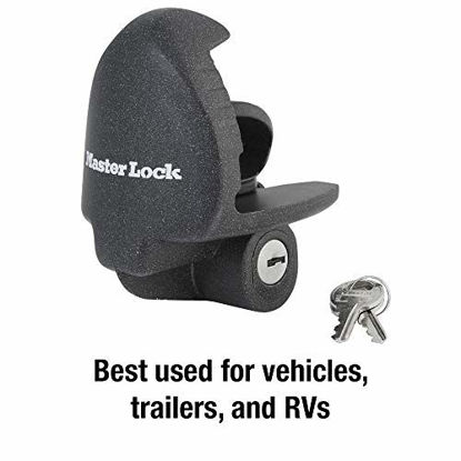 Picture of Master Lock 379ATPY Universal Trailer Hitch Lock