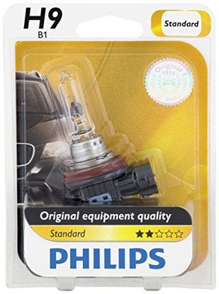 Picture of Philips 12361B1 H9 Standard Halogen Replacement Headlight Bulb, 1 Pack