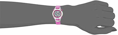 Picture of Armitron Sport Women's 45/7012PKSV Digital Chronograph Matte Pink Resin Strap Watch