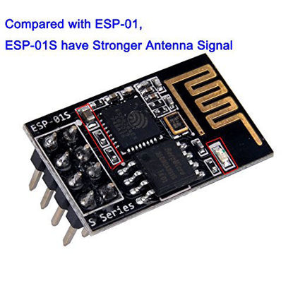 Picture of DIYmall ESP8266 ESP-01 ESP-01S WiFi Serial Transceiver Module with 1MB Flash