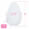 Picture of 10 Pack Facial Sponge For Daily Deep Cleansing And Regular Exfoliating - Regular Buff Puff Style Exfoliating Pads Perfect Puf For Removing Dead Skin, Dirt & Makeup - Normal to Oily - Made In The USA