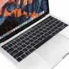 Picture of ProElife Korean Ultra Thin Silicone Keyboard Protector Cover Skin for Apple MacBook Pro Touch Bar Retina 13-Inch 15-Inch (Model A1706, A1707, A1989, A1990, A2159) (2016 2017 2018 2019 Release) (Black)