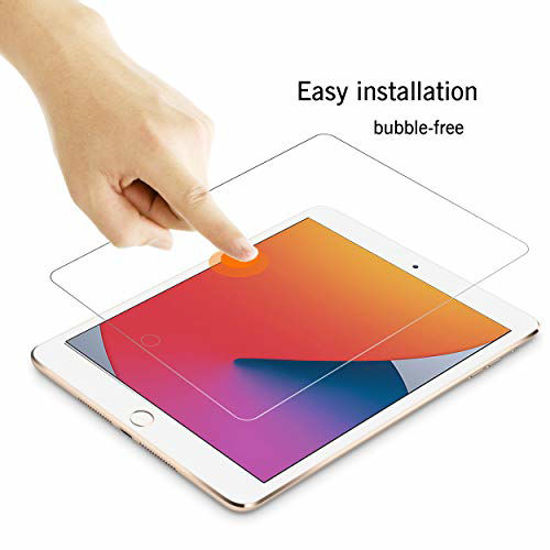 Ailun Paper Textured Screen Protector Compatible for New iPad 8,iPad 7 2Pack Draw and Sketch Like on Paper Textured Anti Glare Less Reflection Case Friendly 10.2-Inch, 2020&2019 Model, 8th&7th Generation 