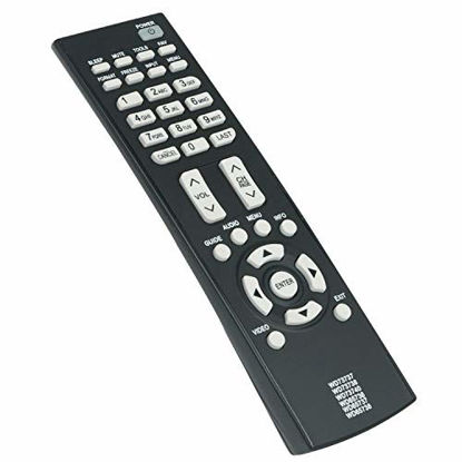 Picture of New WD-73737 WD-73738 WD-73740 WD-65736 WD-65737 WD-65738 Replacement Remote Control Compatible with Mitsubishi TV WD65733 WD65734 WD65735 WD65736 WD65737 WD65738 WD73737 WD73738 WD73740