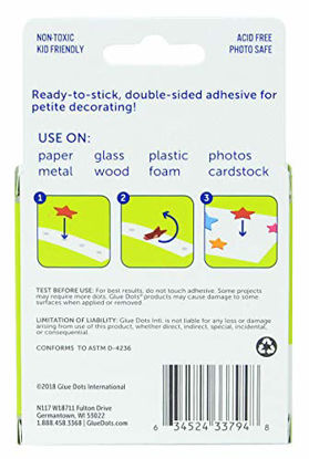 Picture of Glue Dots Mini Dot Roll, Contains 300 (.19 inch) Mini Adhesive Dots (32794-300)