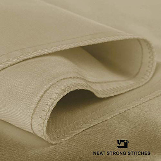 Picture of ShopBedding Luxury Satin Pillowcase for Hair - Queen Satin Pillowcase with Zipper, Champagne (Pillowcase Set of 2) - Blissford