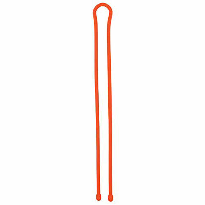 Picture of Nite Ize Original Gear Tie, Reusable Rubber Twist Tie, 32-Inch, Bright Orange, 2 Pack, Made in the USA