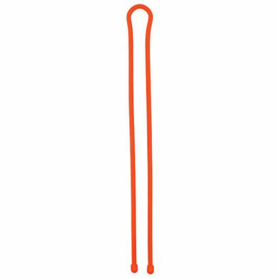 Picture of Nite Ize Original Gear Tie, Reusable Rubber Twist Tie, 32-Inch, Bright Orange, 2 Pack, Made in the USA