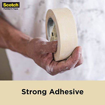 Picture of Scotch Contractor Grade Masking Tape, 1.88 inches by 60.1 yards (360 yards total), 2020, 6 Rolls