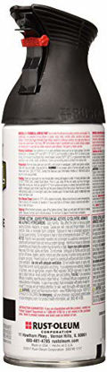 Picture of Rust-Oleum 330505 Universal Enamel Spray Paint, 12 oz, Matte Farmhouse Black