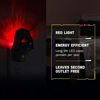 Picture of Star Wars Mini Darth Vader LED Night Light, Collectors Edition, Plug-in, Dusk-to-Dawn Sensor, Disney, Red Glow, Ideal for Bedroom, Bathroom, Nursery, 44607