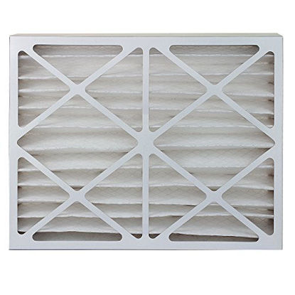 Picture of FilterBuy 12x26x4 MERV 8 Pleated AC Furnace Air Filter, (Pack of 4 Filters), 12x26x4 - Silver