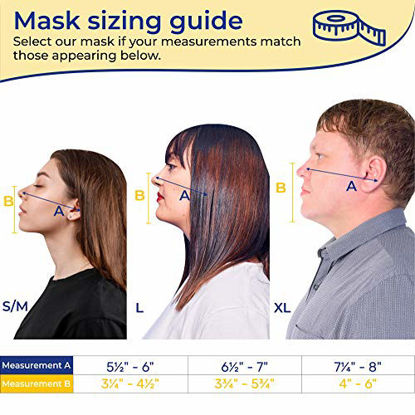 Picture of California Design Den Face Mask, 100% Cotton Cloth Face Masks, 3 Layers Washable & Reusable, S/M Size, Pack of 3 Masks for Women, Men, Multicolor