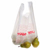 Picture of TashiBox Shopping Bags/Thank You Bags/Reusable and Disposable Grocery Bags - Measures 11.5" X 6.25" X 21", 15mic, 0.6 Mil (1000)