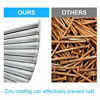 Picture of 376pcs Premium Hardware Nails Assortment Kit, Maximum Length 2 Inches Galvanized Nails, Picture Hanging Nails, Wood Nails, Wall Nails with Storage Box | 6 Sizes