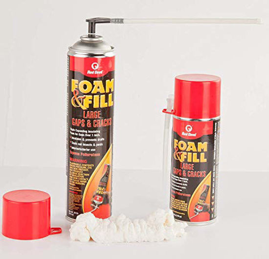 GetUSCart Red Devil 908 Foam & Fill Large Gaps & Cracks Expanding