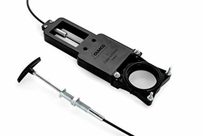 Picture of Camco Waste Valve Kit for RV Sewer Systems - Includes 3" Sewer Valve with Metal Handle and 72" Extension Cord, Installation Hardware Included - (39519)