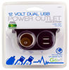 Picture of Custom Accessories 18003 12V Dual USB Under Dash Mount