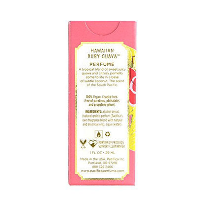 Picture of Pacifica Beauty Hawaiian Ruby Guava Spray Perfume, Made with Natural & Essential Oils, 1 Fl Oz