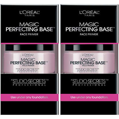 Picture of L'Oreal Paris Magic Perfecting Base Face Primer, Instantly Smoothes Lines, Mattifies Skin and Hides Pores, Suitable for All Skin Types, 2 Count