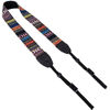 Picture of Wolven Pattern Canvas Camera Neck Shoulder Strap Belt for All DSLR/SLR/Men/Women etc, Colorful Stripe Pattern