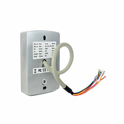 Picture of Retekess T-AC04 Access Control Keypad,Wiegand 26 PIN Code RFID Keypad,IP68 Waterpfoof,Garage Keyless Entry Pad,2000 Users,Door Keypad