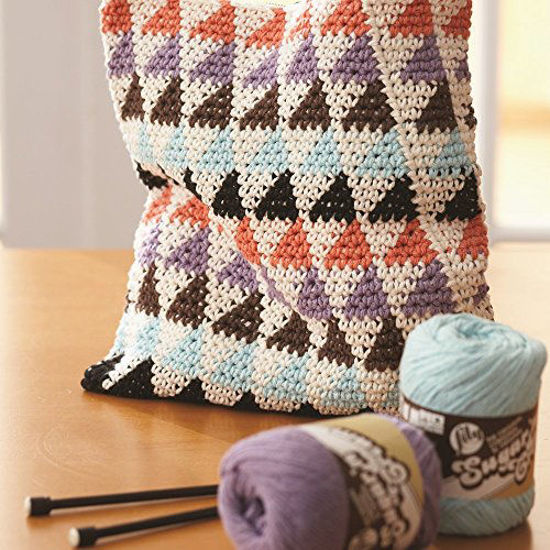 Picture of Lily Sugar'n Cream Cotton Cone Yarn, 14 oz, Black , 1 Cone