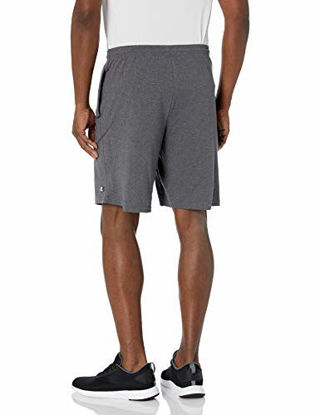 Picture of Champion Men's Jersey Short With Pockets, Granite Heather, Medium
