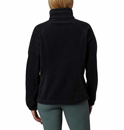 Picture of Columbia womens Benton Springs Full Zip Fleece Jacket, Black, X-Small US