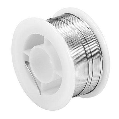 Picture of MAIYUM 63-37 Tin Lead Rosin Core Solder Wire for Electrical Soldering (0.8mm 100g)
