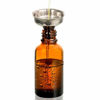 Picture of 24, 1 oz Dropper Bottles for Essential Oils with 6 Stainless Steel Funnels & 1 Long Glass Dropper - 30ml Amber Glass Bottles with Eye Droppers - Tincture Bottles, Leak Proof Travel Bottles for Liquids