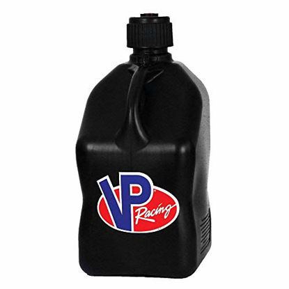 Picture of VP Racing Fuels Motorsport 5 Gallon Square Plastic Utility Jug Black & 14 Inch Hose
