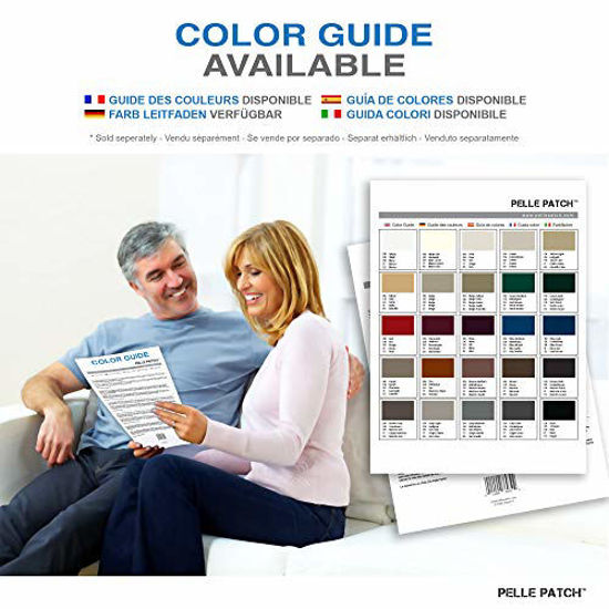 Picture of Pelle Patch - Leather & Vinyl Adhesive Repair Patch - 25 Colors Available - Original 8x11 - Medium Green