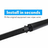 Picture of Rear Wiper Blade,ASLAM Rear Windshield Wiper Blades Type-E 12P for Scion XB 2004-2006,Exact Fit(Pack of 2)