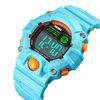 Picture of Boys Camouflage LED Sports Kids Watch Waterproof Digital Electronic Military Wrist Watches for Kids with Silicone Band Alarm Stopwatch Watches Age 5-10