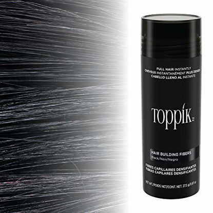 Picture of Toppik Hair Building Fibers, Black, 0.97 oz