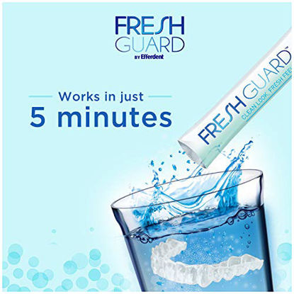 Picture of Fresh Guard Soak by Efferdent, For Guards, Retainers & Clear Braces, 24 Count
