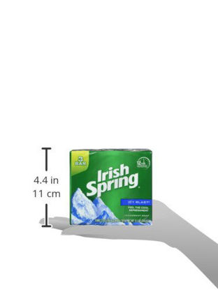 Picture of Irish Spring Men's Deodorant Soap Bar, Icy Blast - 24 Count