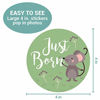 Picture of Baby Monthly Stickers | Woodland Creatures Baby Milestone Stickers | Newborn Boy or Girl Animal Stickers | Month Stickers for Baby Boy | Gender Neutral | Unisex Monthly Milestone Stickers (Set of 24)
