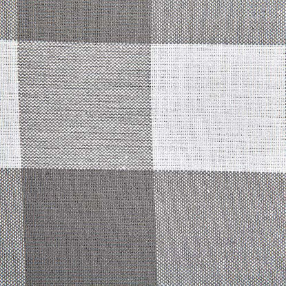 Picture of DII Buffalo Check Collection Classic Tabletop, Table Runner, 14x108, Gray & White