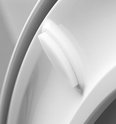 Picture of KOHLER K-4636-G9 Cachet Quiet-Close with Grip-Tight Bumpers Elongated Toilet Seat, Sandbar