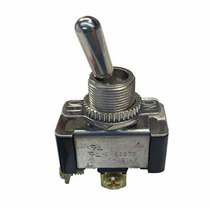 Picture of Gardner Bender GSW-110 Electrical Toggle Switch, SPST, ON-OFF, 20 A/125V AC, O Ring/Screw Terminal