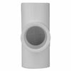 Picture of Charlotte Pipe 1/2" Tee Elbow Pipe Fitting - (Socket x Socket x Socket) Contractor Pack Schedule 40 PVC Pressure Durable, Easy to Install, and High Tensile for Home or Industrial Use (10 Unit Pack)