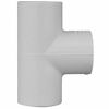 Picture of Charlotte Pipe 1/2" Tee Elbow Pipe Fitting - (Socket x Socket x Socket) Contractor Pack Schedule 40 PVC Pressure Durable, Easy to Install, and High Tensile for Home or Industrial Use (10 Unit Pack)