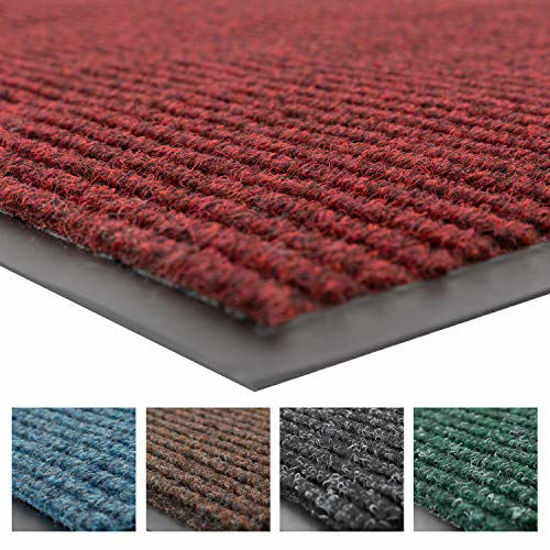 Picture of Notrax 109S0035RB 109 Brush Step Entrance Mat, for Home or Office, 3' X 5' Red/Black