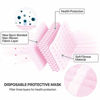 Picture of [50 Pc/Box] Face Mask Disposable Non Surgical 3-Ply Earloop Mouth Cover Masks- Pink (USA Seller in stock)