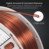 Picture of Duramic 3D Shiny Silk PLA Filament 1.75mm Copper, Shiny Bronze Metallic PLA Filament Dimensional Accuracy +/- 0.05 mm 1kg Spool(2.2 lbs)