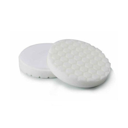 Picture of Chemical Guys BUFX_104HEX4 BUFX_104_HEX4 Hex-Logic Light-Medium Polishing Pad, White (4.5 Inch Pad made for 4 Inch backing plates)