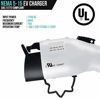 Picture of Lectron 110V 16 Amp Level 1 EV Charger with 21ft Extension Cord J1772 Cable & Nema 5-15 Plug (UL-Certified)