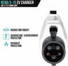 Picture of Lectron 110V 16 Amp Level 1 EV Charger with 21ft Extension Cord J1772 Cable & Nema 5-15 Plug (UL-Certified)